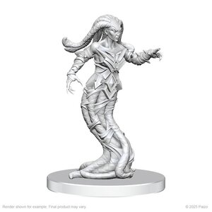 Wizk!ds (WZK90837) Unpainted Miniatures - Gylou (Handmaiden Devil) & Ferrugon (Rust Devil) (PF)