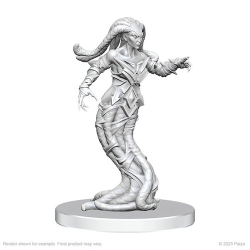 Wizk!ds (WZK90837) Unpainted Miniatures - Gylou (Handmaiden Devil) & Ferrugon (Rust Devil) (PF)