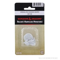 (WZK90108) Unpainted Miniatures - Ansalon Human Bard