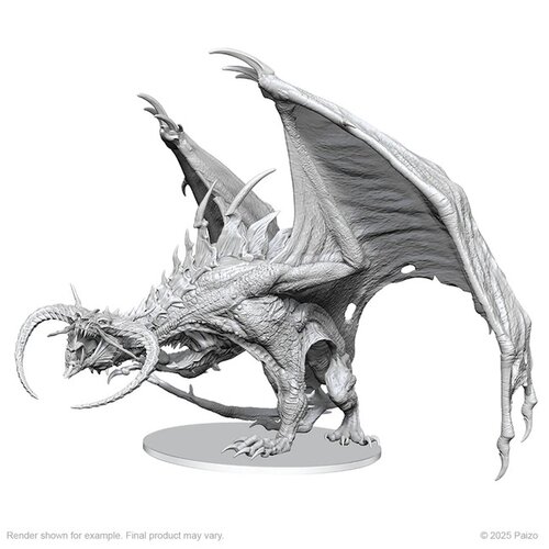 Wizk!ds (WZK90847) Big Miniatures - Diabolic Dragon (Unpainted)