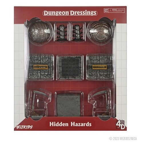 (WZK93510) Miniatures Set - Dungeon Dressings: Traps - Hidden Hazards
