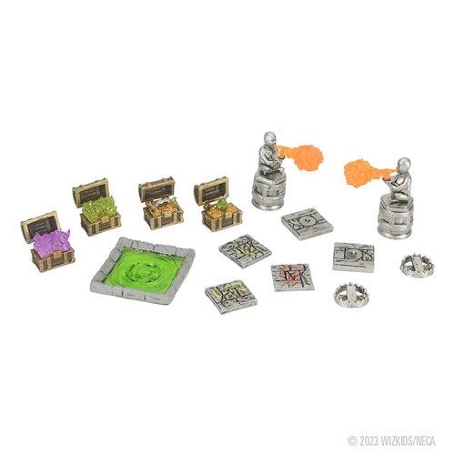 Wizk!ds (WZK93509) Miniatures Set - Dungeon Dressings: Traps - Devilish Devices