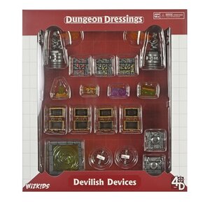 Wizk!ds (WZK93509) Miniatures Set - Dungeon Dressings: Traps - Devilish Devices