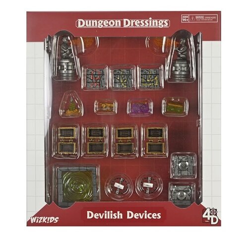 Wizk!ds (WZK93509) Miniatures Set - Dungeon Dressings: Traps - Devilish Devices