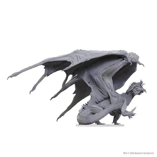 Wizk!ds (WZK90774) Big Miniatures - Adult Red Dragon Tyrant (Unpainted)