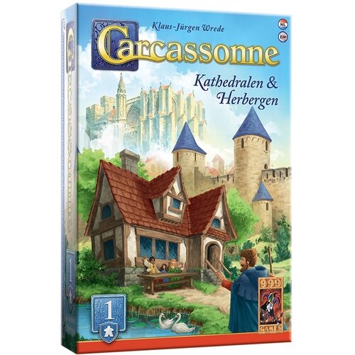 999 Games Carcassonne - Kathedralen & Herbergen uitbreiding (1)
