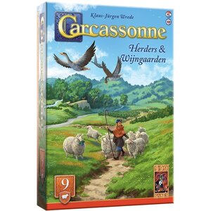 999 Games Carcassonne - Herders & Wijngaarden uitbreiding (9)