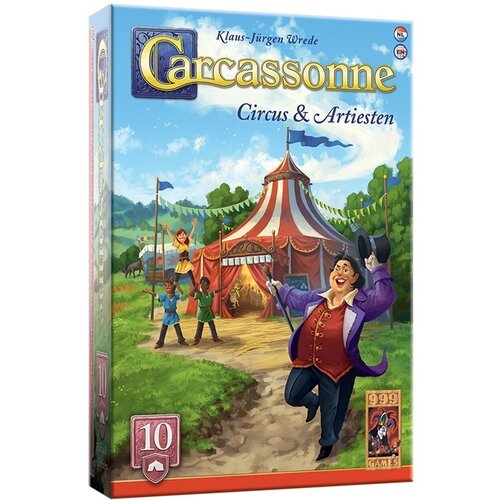 999 Games Carcassonne - Circus & Artiesten uitbreiding (10)