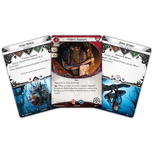 Fantasy Flight Arkham Horror LCG - Miguel de la Cruz Investigator Deck