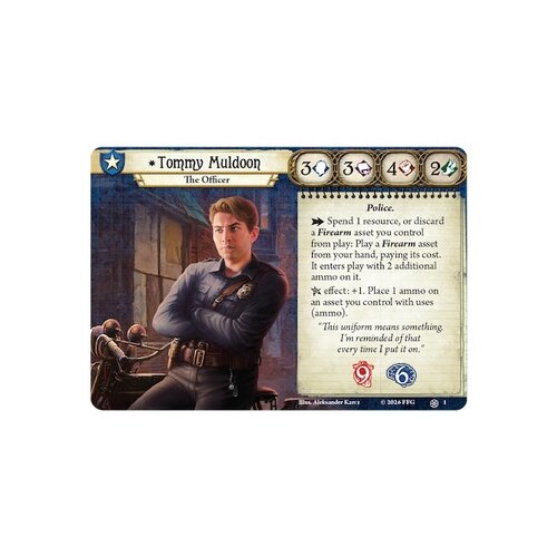 Fantasy Flight Arkham Horror LCG - Tommy Muldoon Investigator Deck