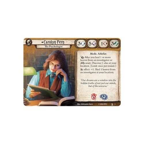 Fantasy Flight Arkham Horror LCG - Carolyn Fern Investigator Deck