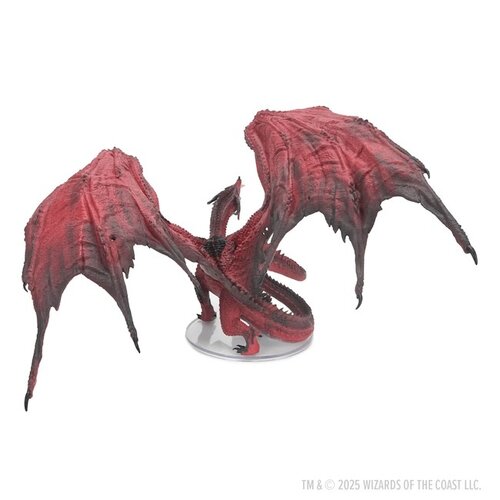 (WZK96321) Big Miniatures - Adult Red Dragon Tyrant (Painted)