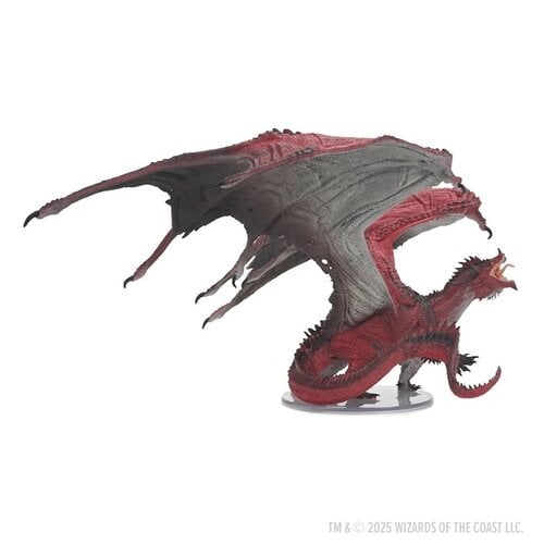 (WZK96321) Big Miniatures - Adult Red Dragon Tyrant (Painted)