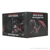 (WZK96321) Big Miniatures - Adult Red Dragon Tyrant (Painted)