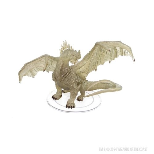 (WZK96303) Big Miniatures - Adult Crystal Dragon (Painted)