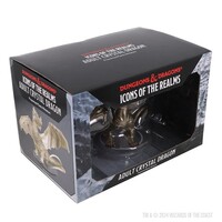 (WZK96303) Big Miniatures - Adult Crystal Dragon (Painted)
