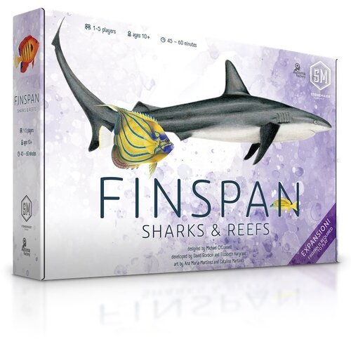 Stonemaier Finspan - Sharks & Reefs expansion (EN) Stonemaier Finspan - Sharks & Reefs expansion (EN)