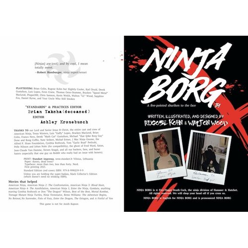 Ninja Borg RPG Ninja Borg RPG