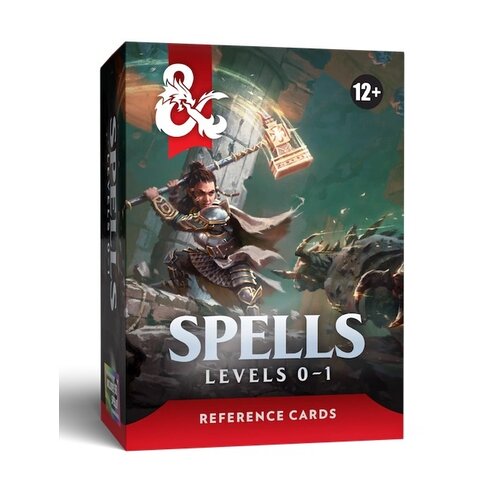 WotC - D&D Reference Cards - Spells: Level 0-1 WotC - D&D Reference Cards - Spells: Level 0-1