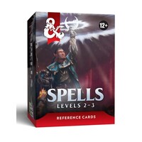 D&D Reference Cards - Spells: Level 2-3