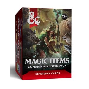 WotC - D&D Reference Cards - Magic Items: Common and Uncommon WotC - D&D Reference Cards - Magic Items: Common and Uncommon