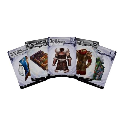 WotC - D&D Reference Cards - Magic Items: Rare and Very Rare