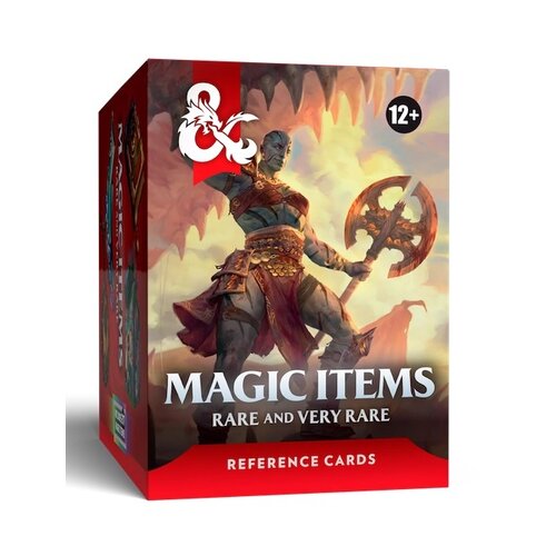 WotC - D&D Reference Cards - Magic Items: Rare and Very Rare