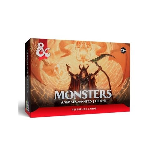 WotC - D&D Reference Cards - Monsters: Animals and NPCs