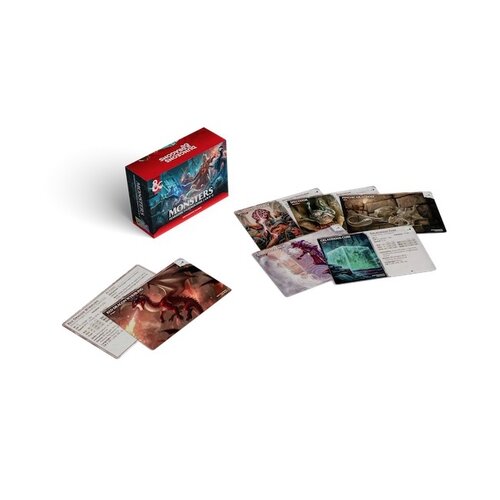WotC - D&D Reference Cards - Monsters: Fearsome and Ferocious WotC - D&D Reference Cards - Monsters: Fearsome and Ferocious