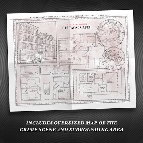 Cryptozoic How to Host a Murder - Chicago Caper Cryptozoic How to Host a Murder - Chicago Caper