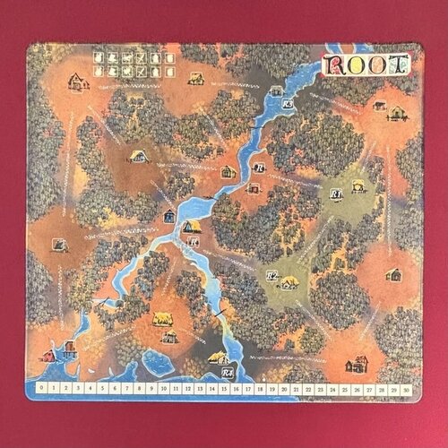 Leder Games Root - Playmat Marsh/Gorge