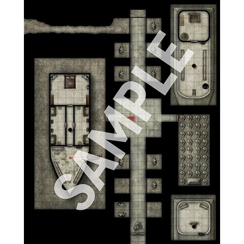 Paizo Pathfinder Flip-Mat - The Dead God's Hand Multi-Pack
