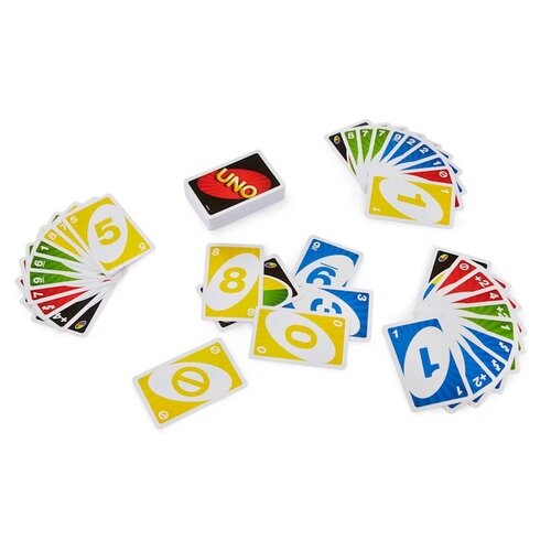 Mattel UNO (met eigen-regels kaart!) Mattel UNO (met eigen-regels kaart!)