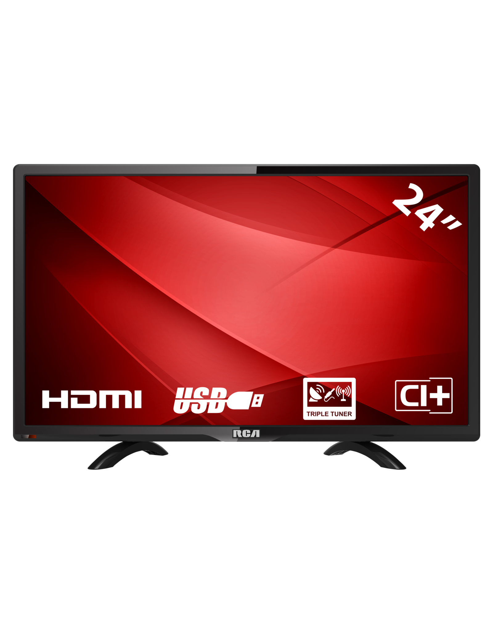 ambitie Roei uit Menselijk ras RB24H1-UK 24 inch HD LED TV met Triple tuner, HDMI en USB-aanluiting - HKC  Digital BV