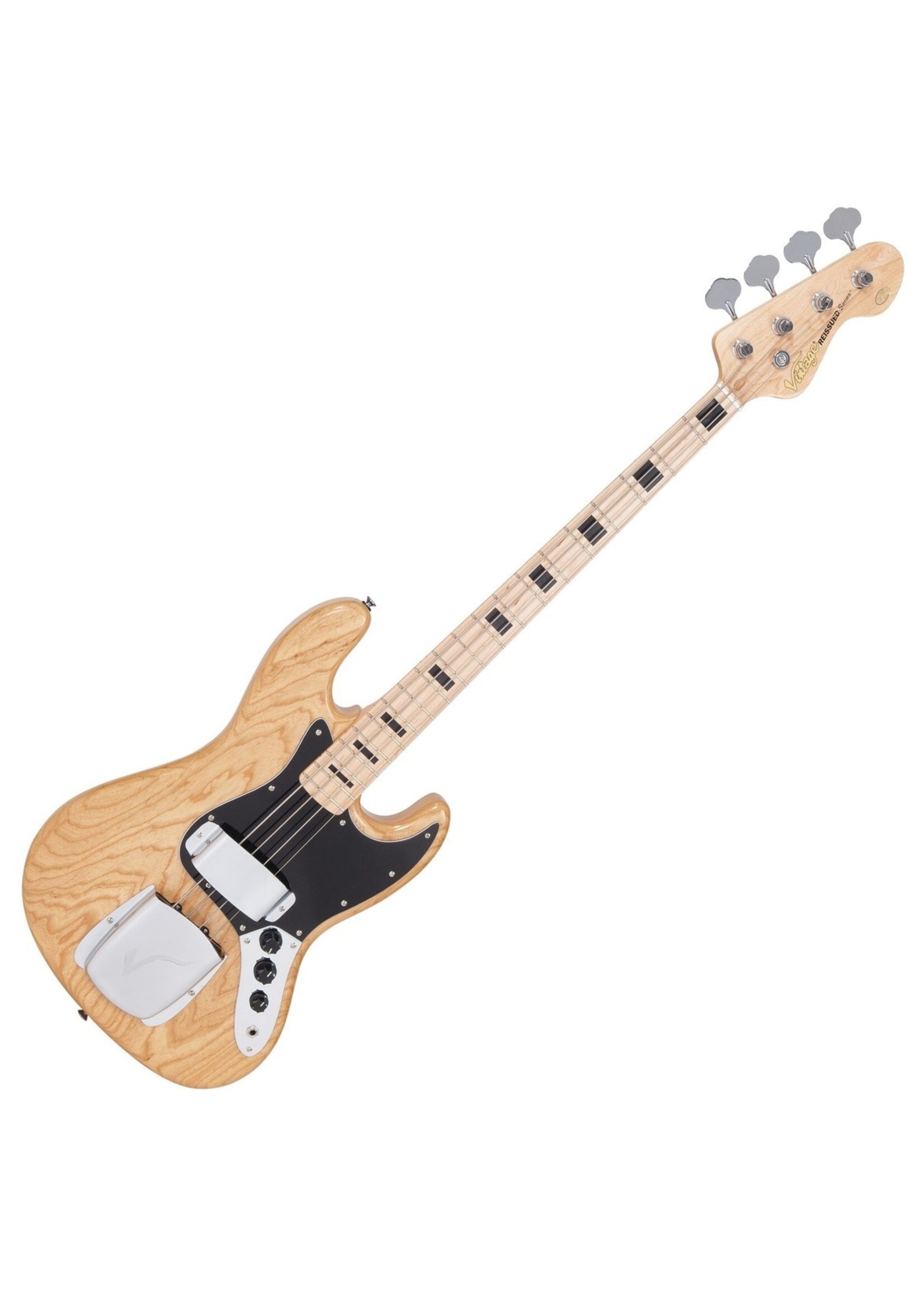 VJ74 Maple Fingerboard Bass Guitar- Natural Ash