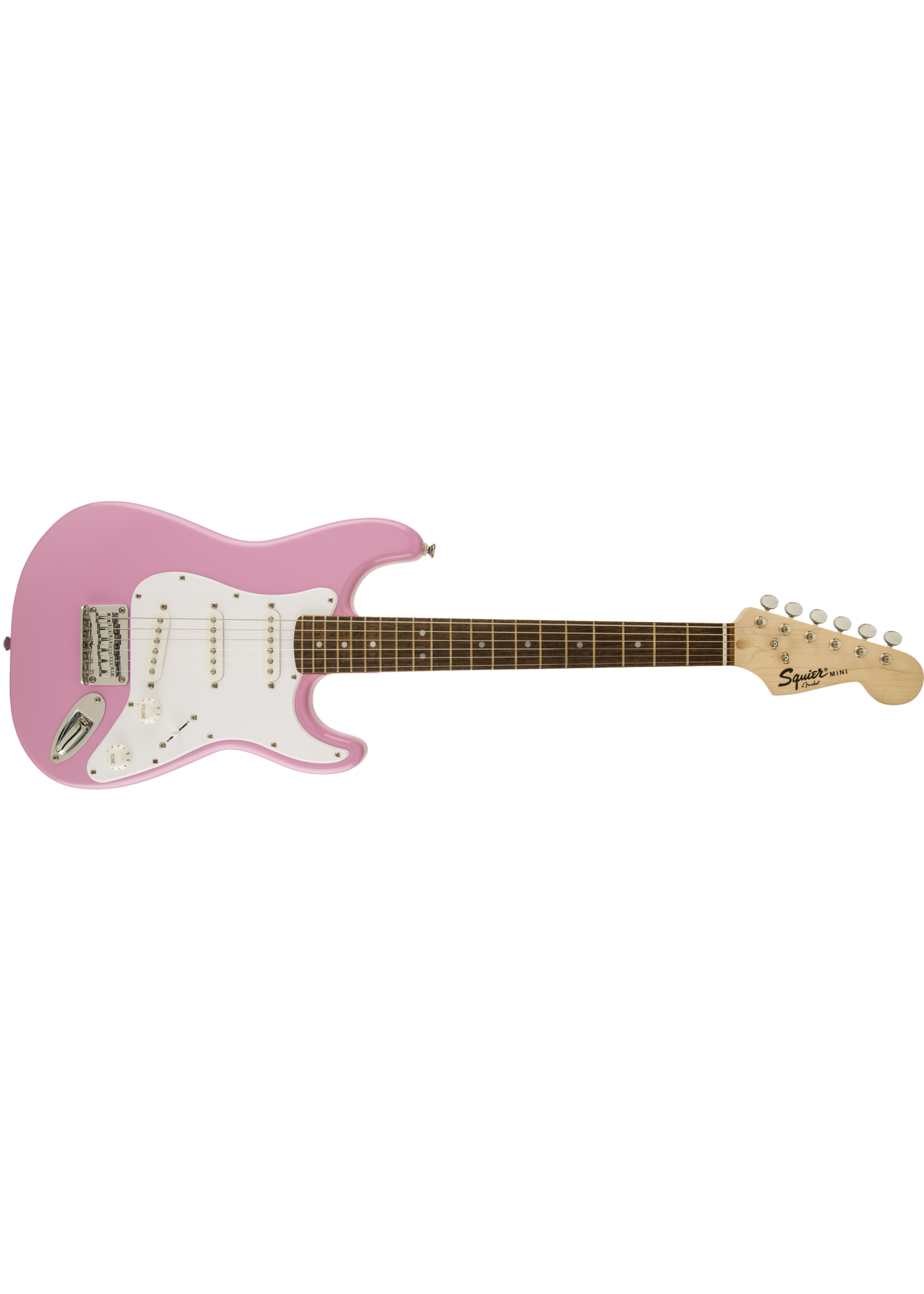 Squier Fender Mini Stratocaster Pink Electric Pink