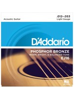 D'Addario Phosphor Bronze Light Acoustic (12-53)