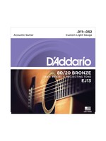 D'Addario 80/20 Bronze Custom Light (11-52)