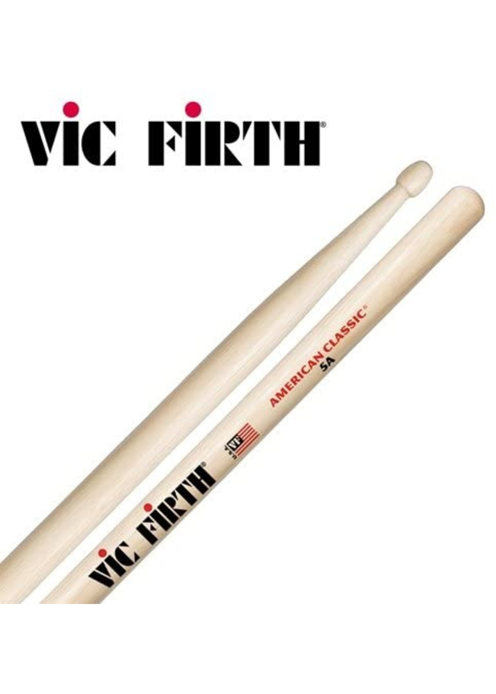 Vic Firth Vic Firth 5A Wooden Tip Drumsticks