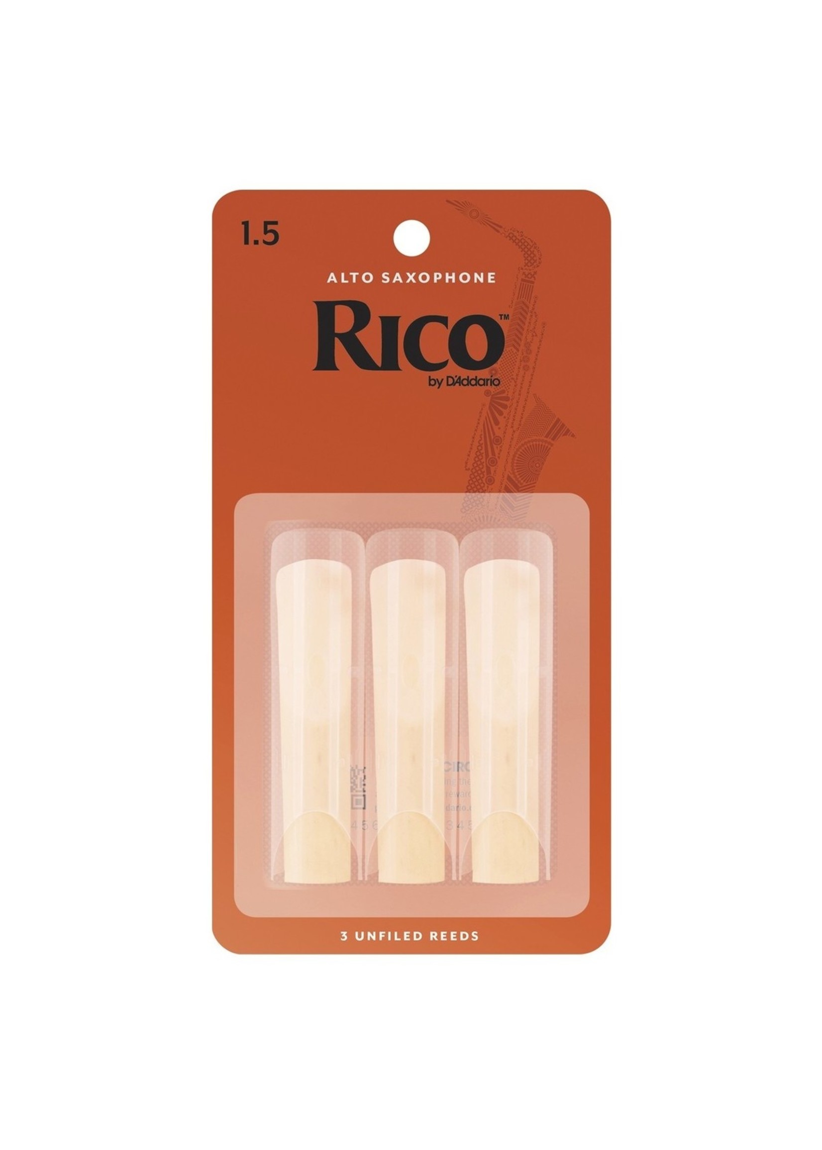 D'Addario Rico - Clarinet Reeds 3pk 1.5