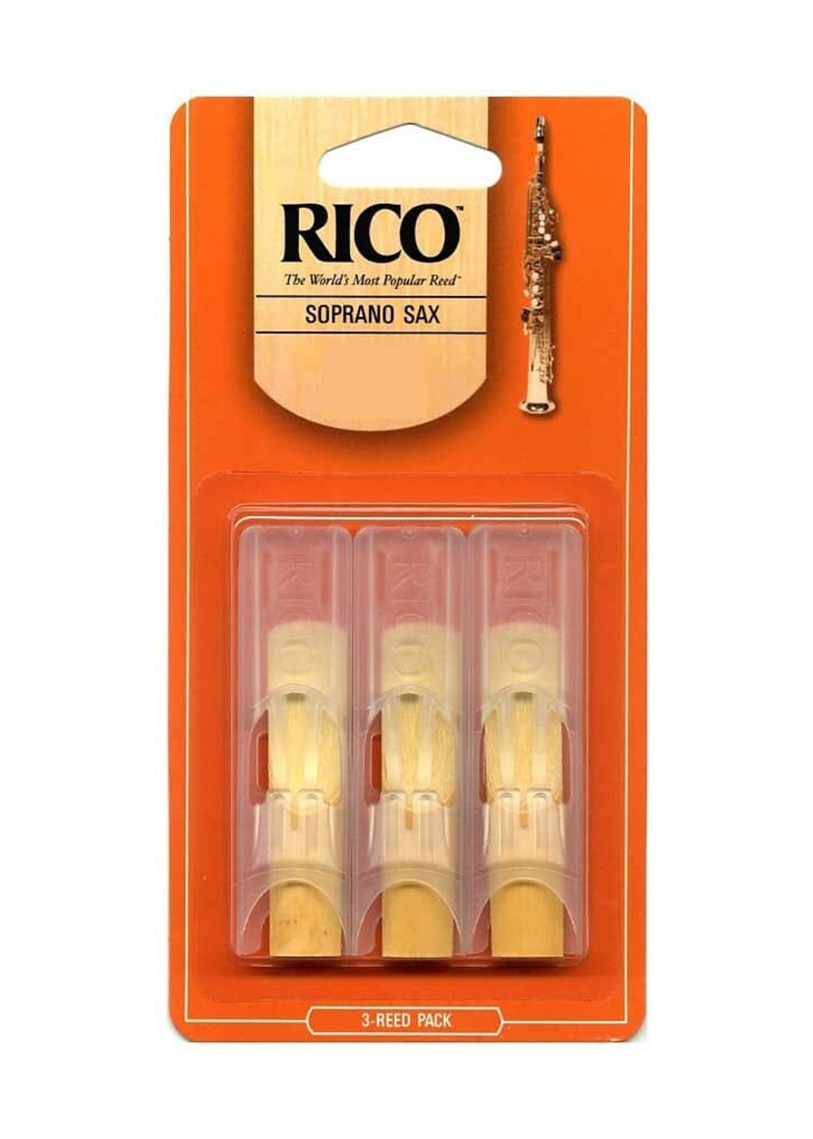 Rico Soprano Saxphone Reeds 1.5
