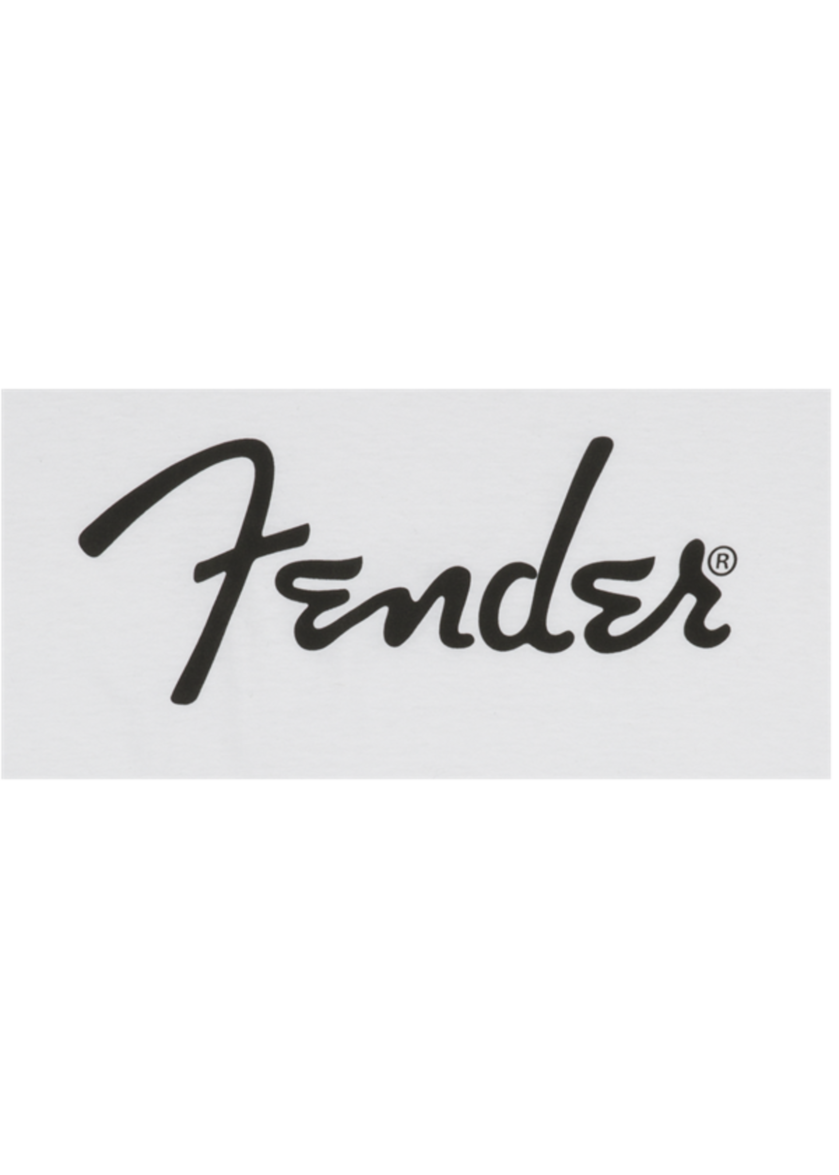 Fender Spaghetti Logo Men's Tee - White, Medium