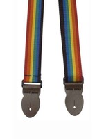 LeatherGraft Leathergraft Webbing Rainbow Strap