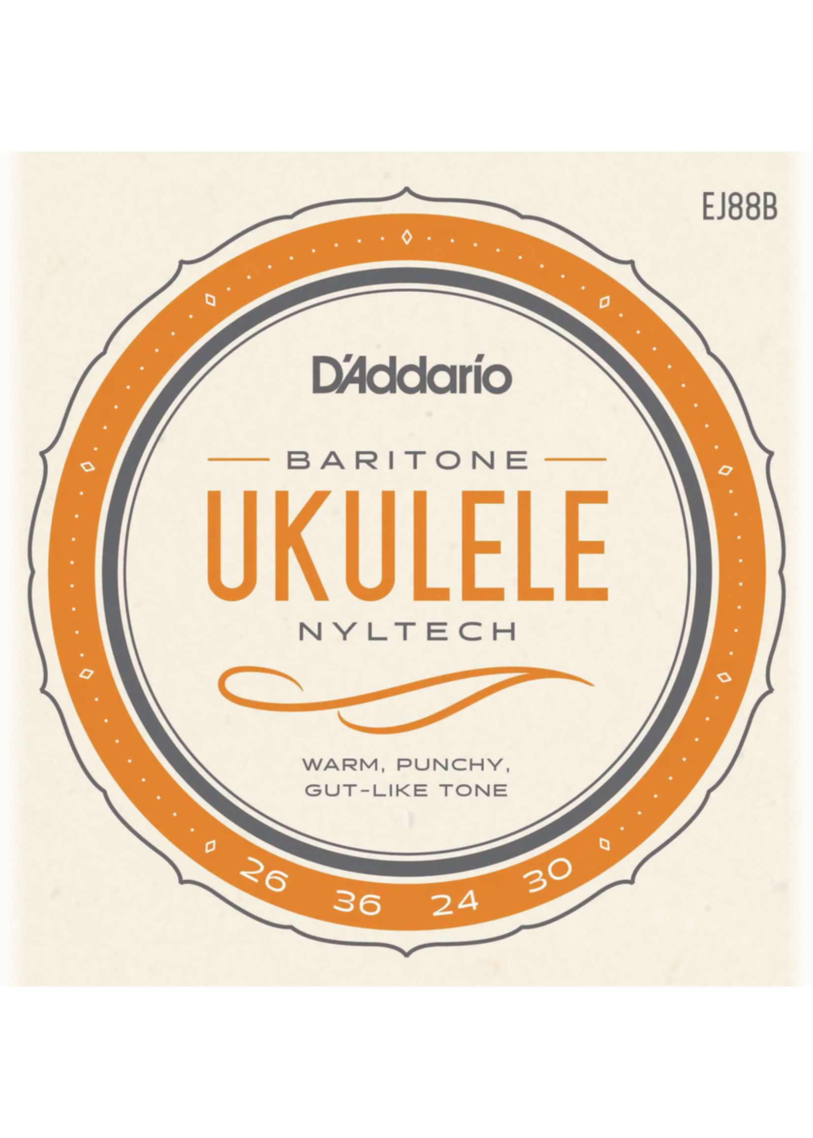 D'Addario Nyltech Baritone Ukulele Strings