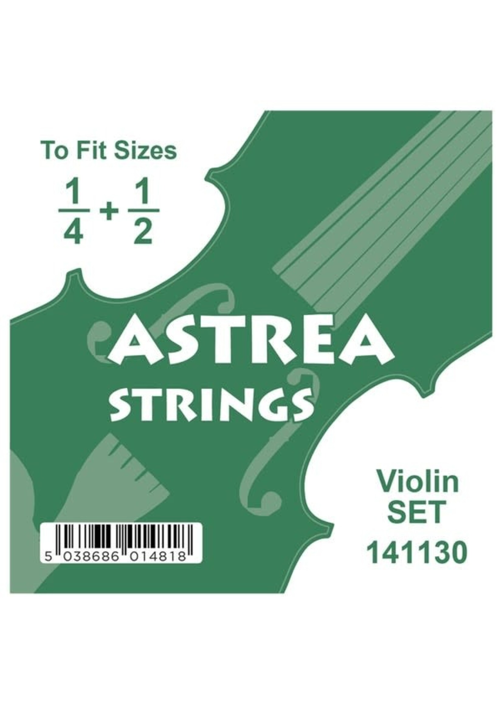 Astrea Violin Set 1/2 - 1/4