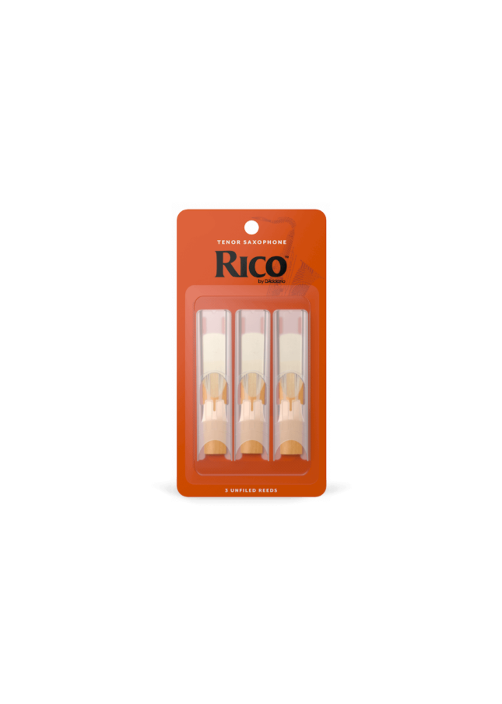 Rico Tenor Saxophone Reed 1.5 - 3 Pack