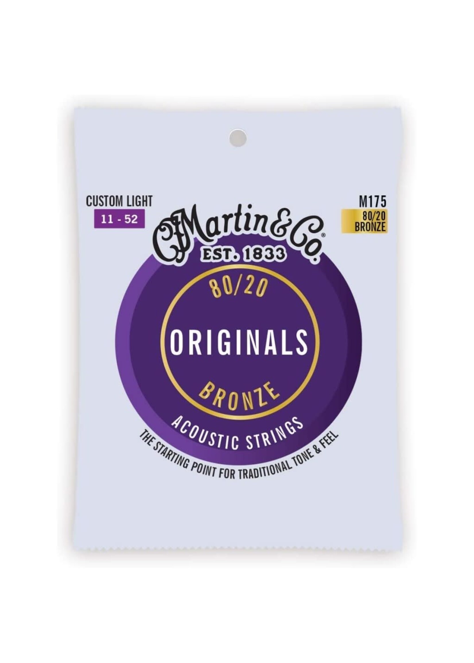 Martin & Co. Strings 80/20 Bronze Custom Light 11-52