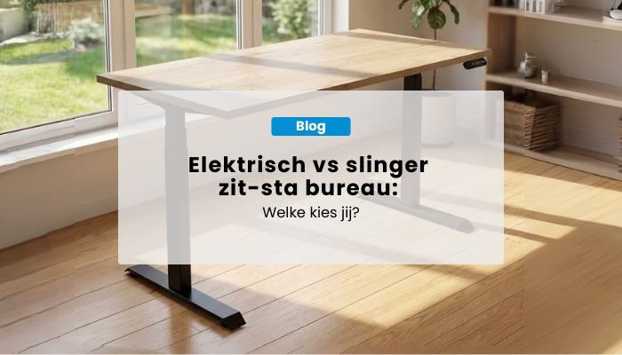 Elektrisch vs slinger zit-sta bureau: welke kies jij?