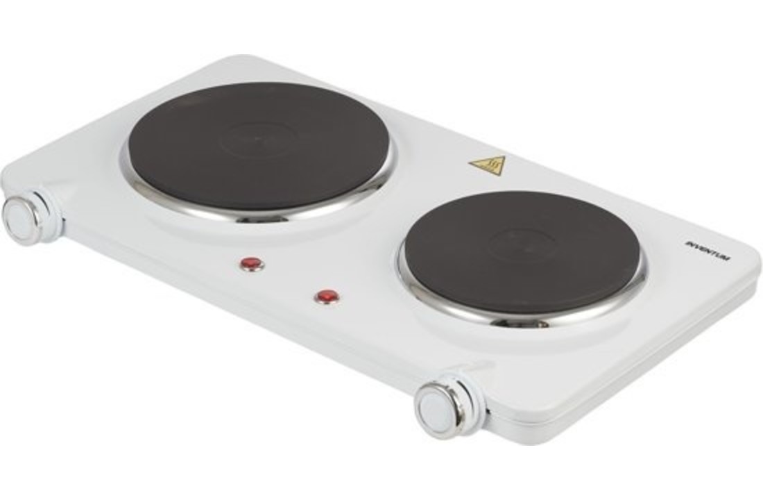Inventum KP602W Wit 2-pits Vrijstaande Kookplaat