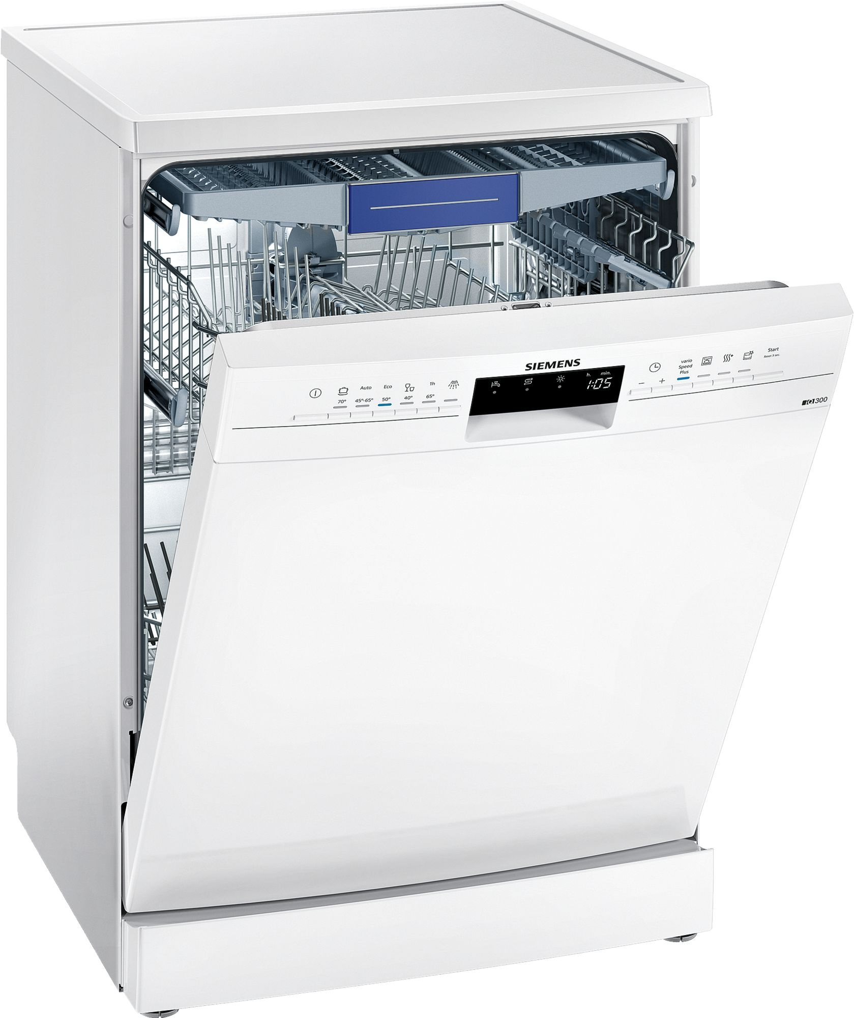 Siemens SN236W03NE iQ300 vaatwasser vrijstaand Wit